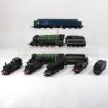 A collection of Hornby OO gauge engines