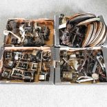 Four boxes of gramophone parts