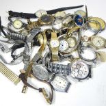 A collection of wristwatches