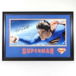 Brandon Routh as Superman, signed photograph