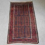 A Baluch rug