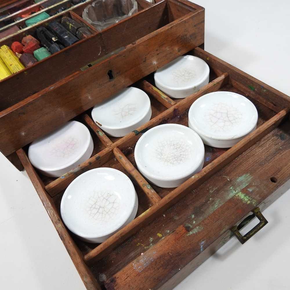 A collection box and an artist's box - Image 7 of 16