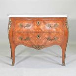 A continental marble top commode