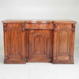 A Victorian sideboard