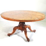 A Victorian loo table