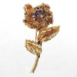 A vintage Cartier gold brooch