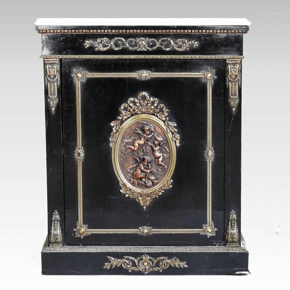 A 19th century French pier cabinet