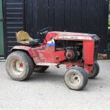 A Wheel Horse lawn tractor
