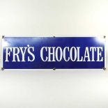 A vintage style enamel advertising sign
