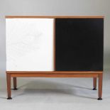 A 1970's laminated cabinet