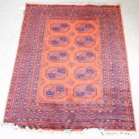 An Afghan rug