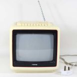 A 1980's Toshiba colour television