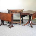 A Regency table and two others