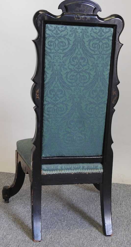 A 19th century nursing chair - Image 2 of 13