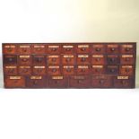 A 19th century apothecary cabinet