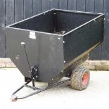 A garden trailer