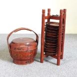 A Chinese rice bucket