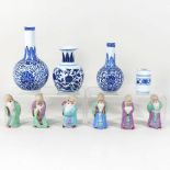 A collection of oriental china