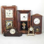 A collection of clocks