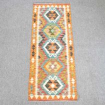 A kilim runner