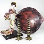 A collection of oriental items