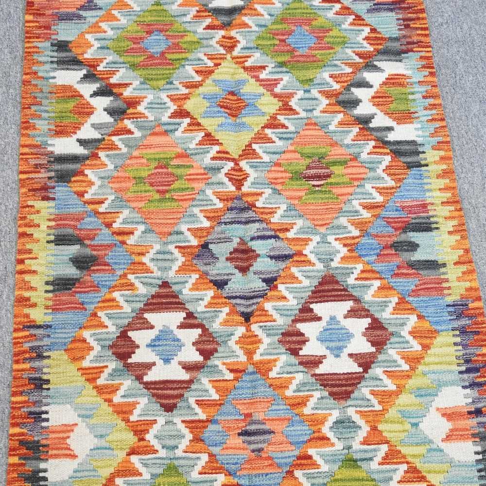 Two kilim runners - Image 2 of 6