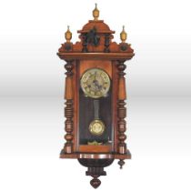 A 19th century Vienna style clock