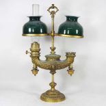 A Wild & Wessel style oil lamp