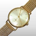 A Rodania vintage gold wristwatch