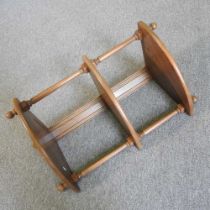 An Ercol corner shelf