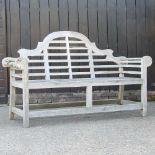 A Lutyen's garden bench