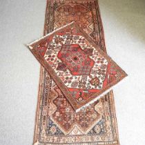 Two Afghan rugs