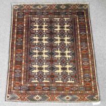 A Turkoman rug