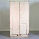 An early 20th century school cupboard