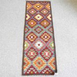 A Kilim runner