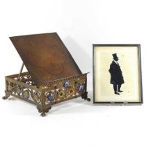 A 19th century book stand