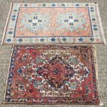 Two Turkish style rugs