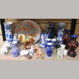 A collection of oriental items