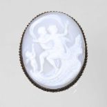 A cameo brooch