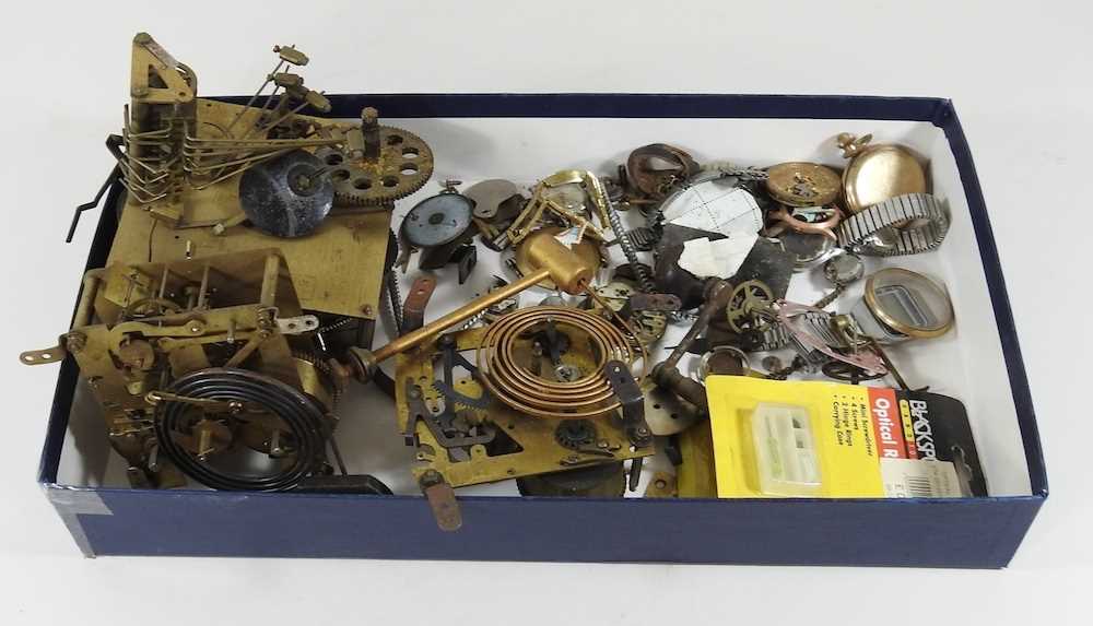 A collection of clock and watch parts - Image 2 of 4