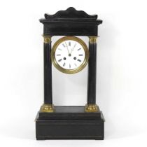 A 19th century portico clock