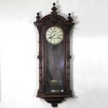 A Vienna style regulator clock