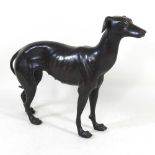 A bronze greyhound