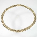 A 14 carat gold necklace