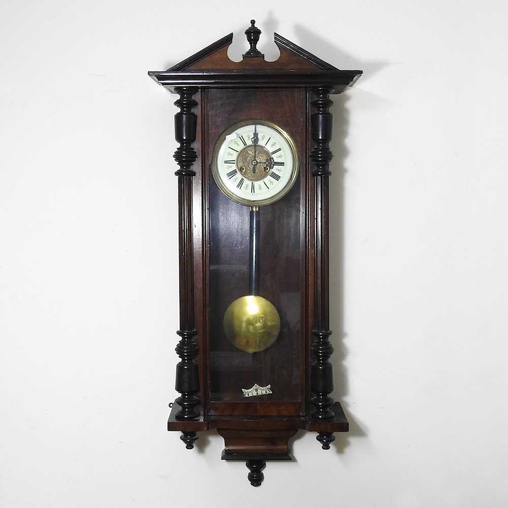 A Vienna style regulator clock