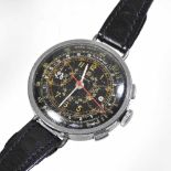 A Marvin aviator chronograph wristwatch