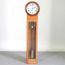 An electric regulator clock