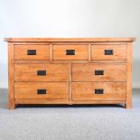 A modern oak chest