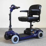 A mobility scooter