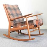 A 1960's Danish rocking chair